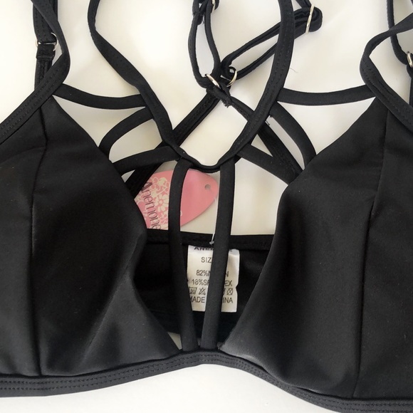 Anemone Black bikini top - Picture 3 of 8